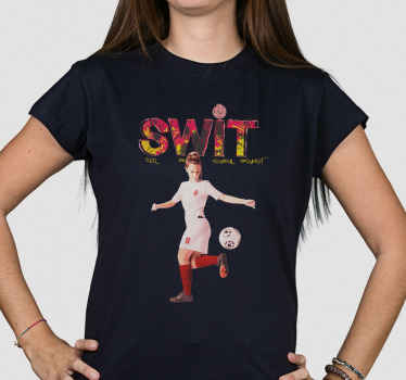 Camiseta SWIT Personalizada Negra - TenVinilo