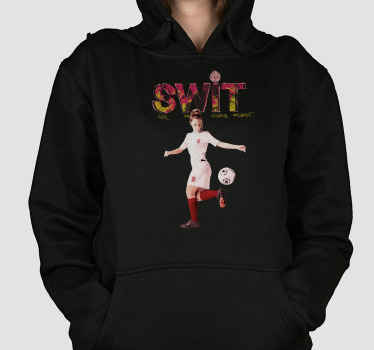 Sudadera SWIT Personalizada Negra - TenVinilo