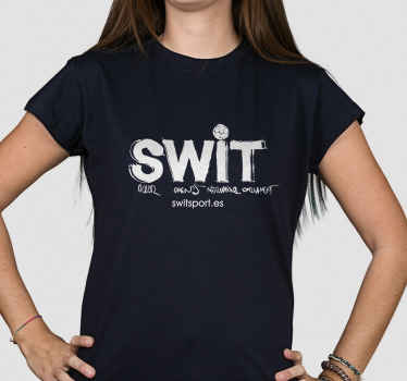 Camiseta SWIT Torneo Negra - TenVinilo