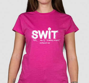Camiseta SWIT Torneo Rosa - TenVinilo