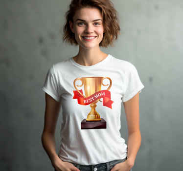 最好的妈妈母亲节t恤 - TenStickers