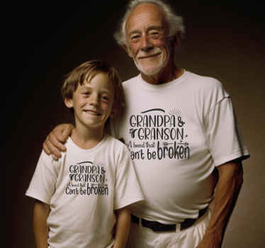Grandpa Bond custom t-shirt - TenStickers