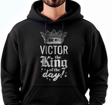 Pullover mit Namen König  Design - TenStickers