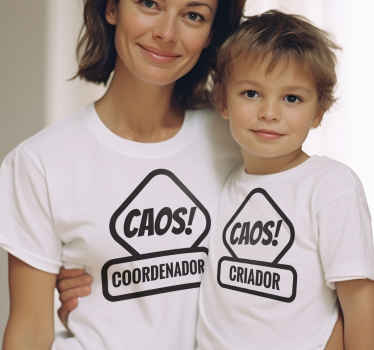 T-shirt  mães e filhas coordenador criador - TenStickers