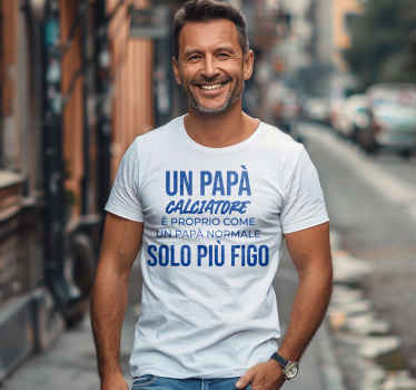 Maglie papà più figo - TenStickers