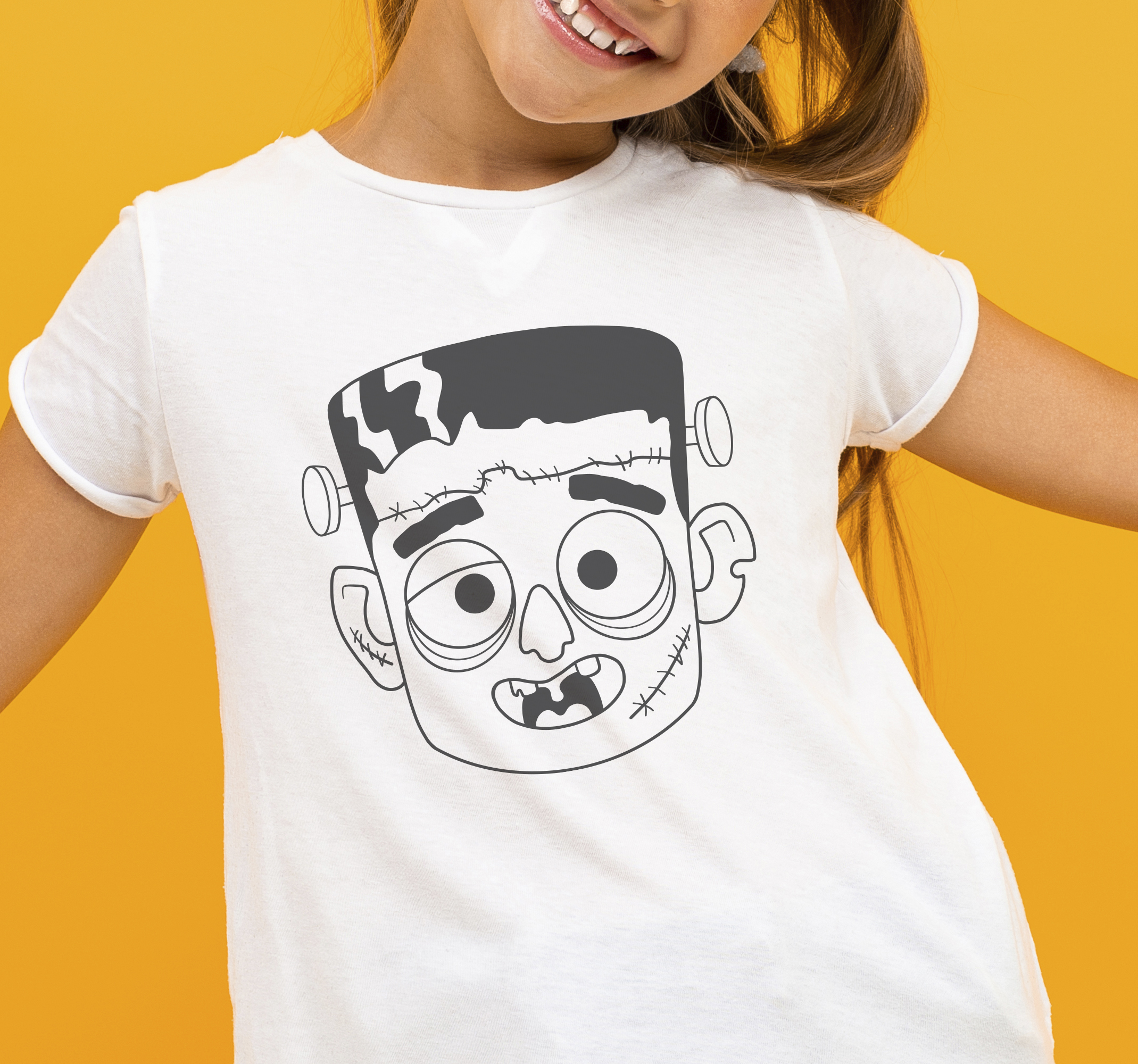 T-shirt kinderen Kind frankestein