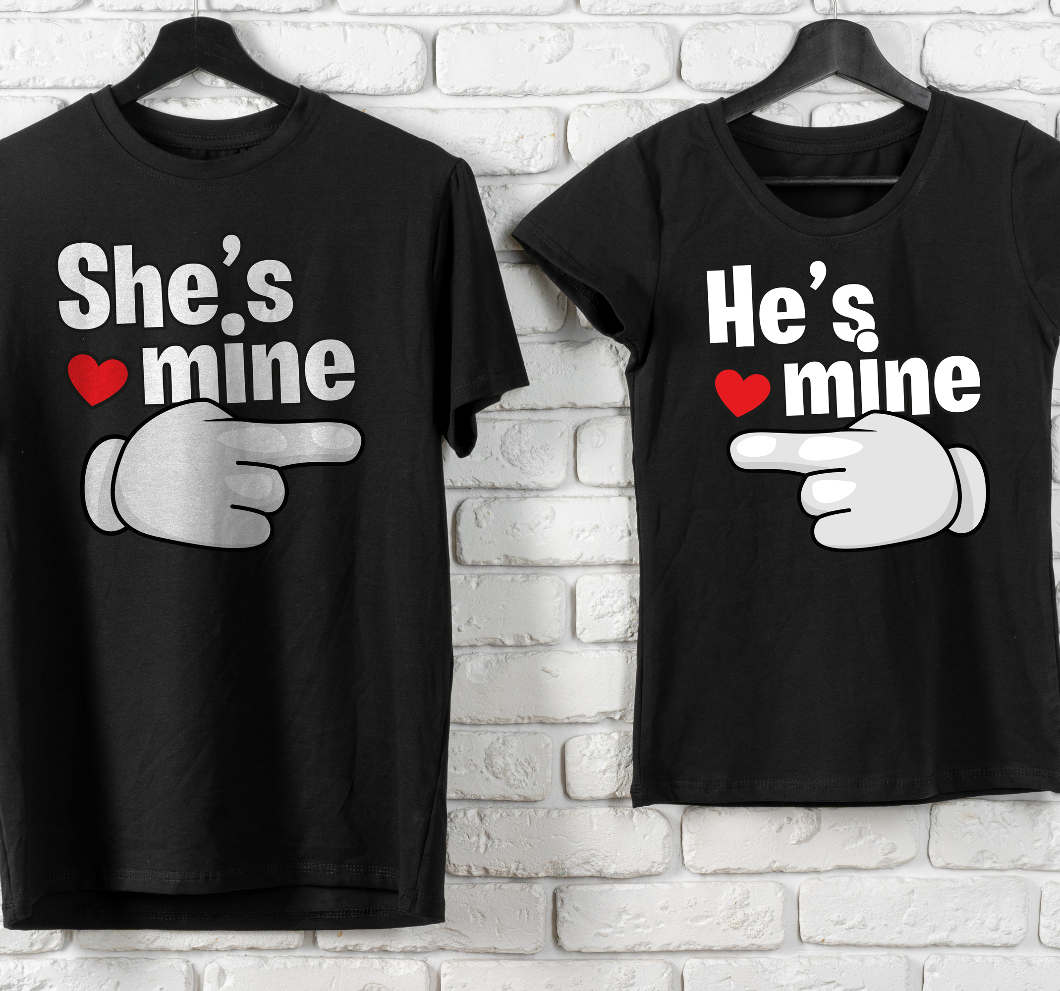 Camisetas parejas Ella es mía