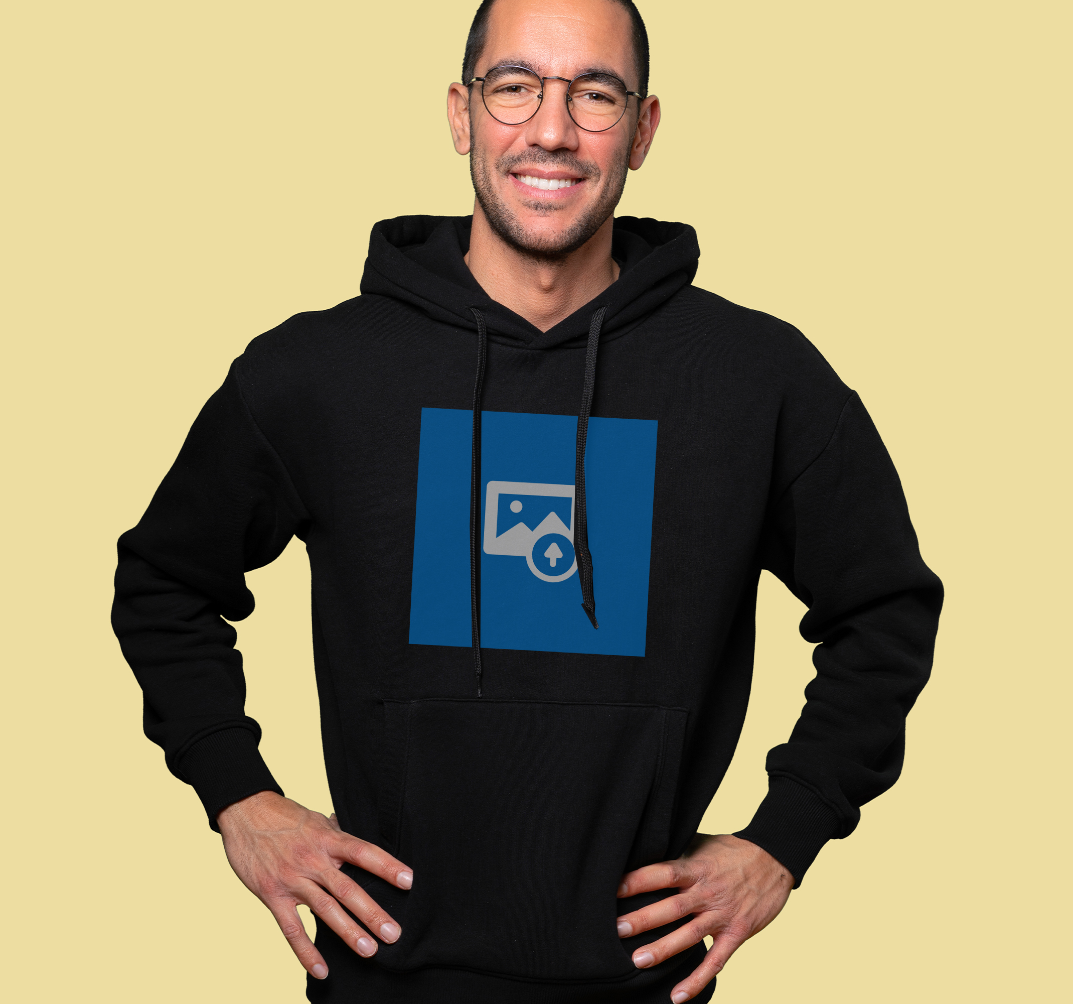 Gepersonaliseerde afbeelding op hoodie