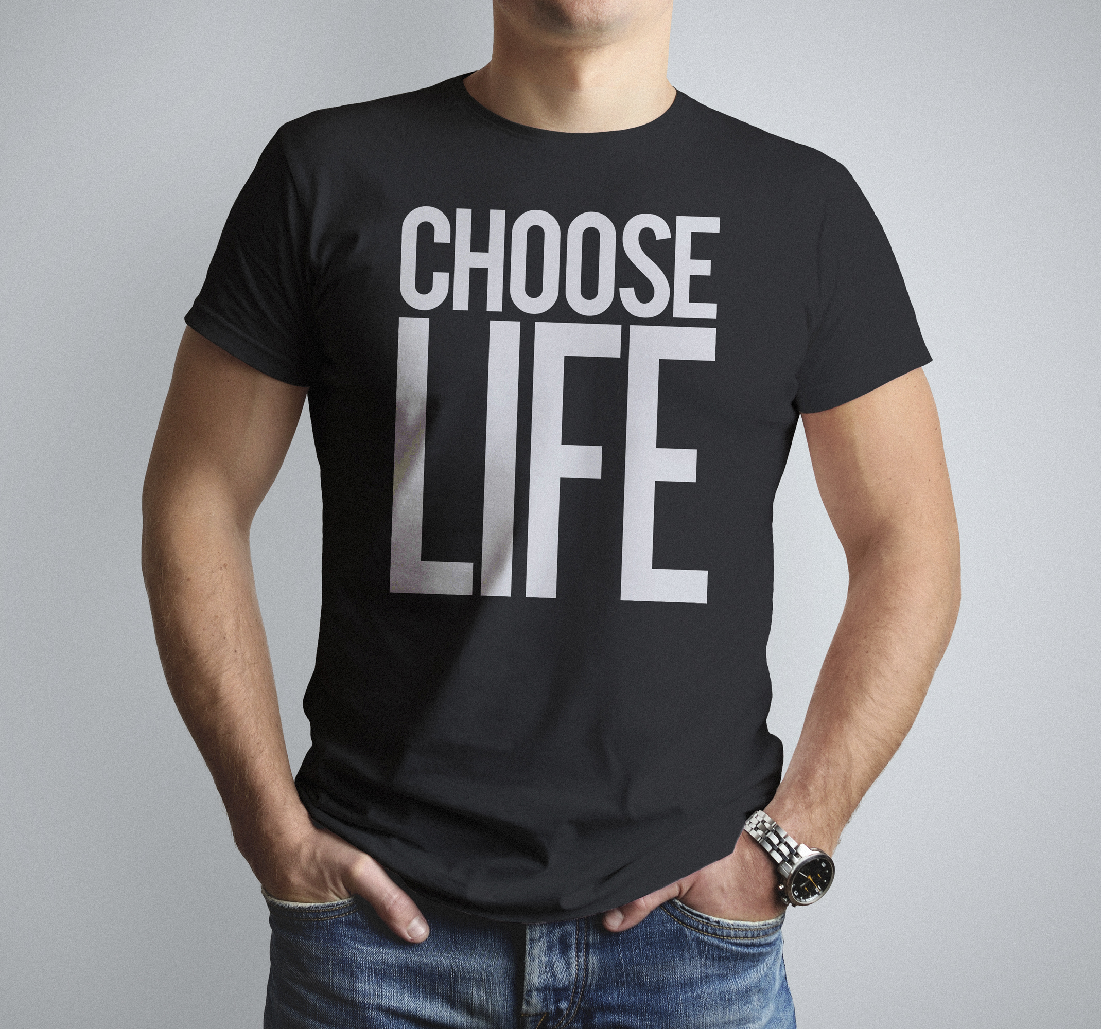 Camiseta choose life