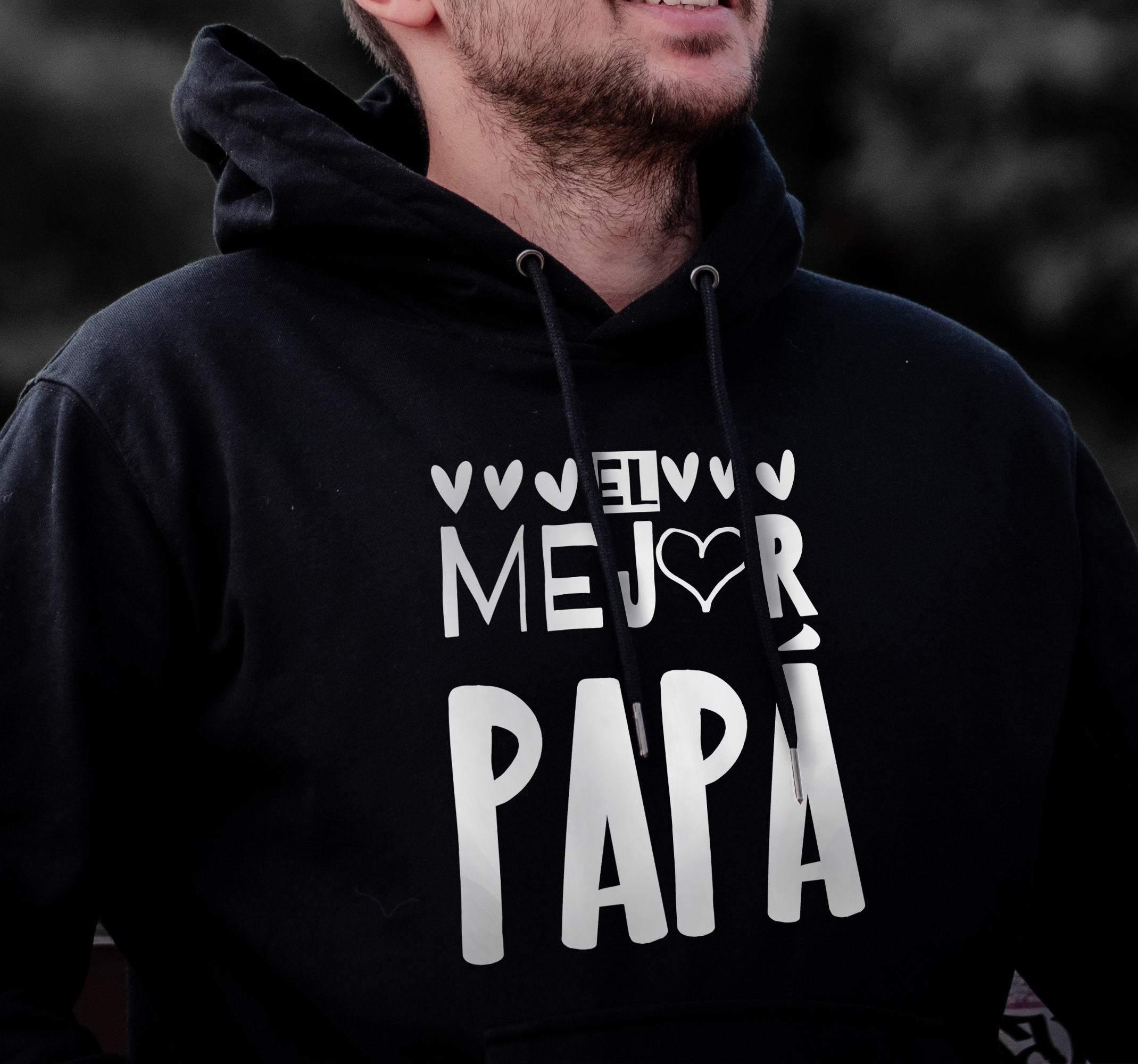 Sudadera con capucha el mejor padre