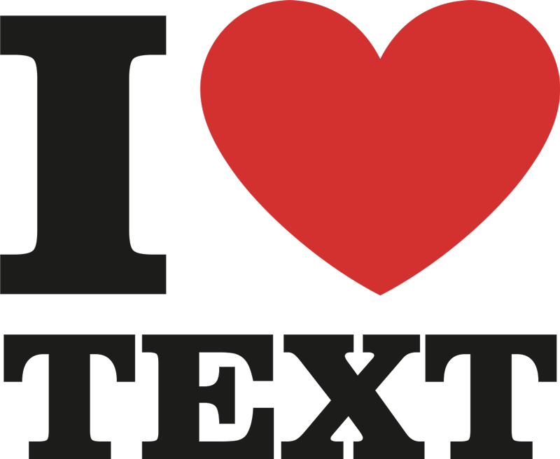 T-Shirts mit Namen i love - TenStickers