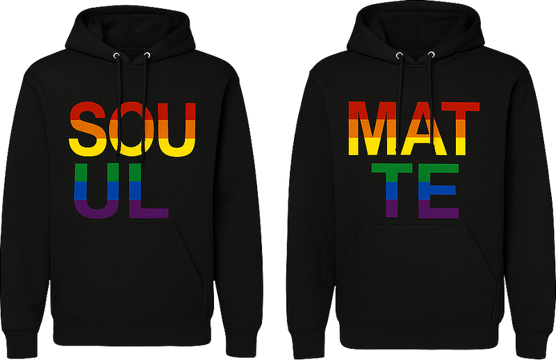 Párové trička pro lgbt duše spřízněné - TenStickers