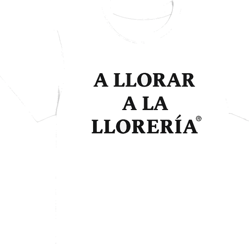 Camiseta no llores, sonríe y sigue adelante - TenVinilo