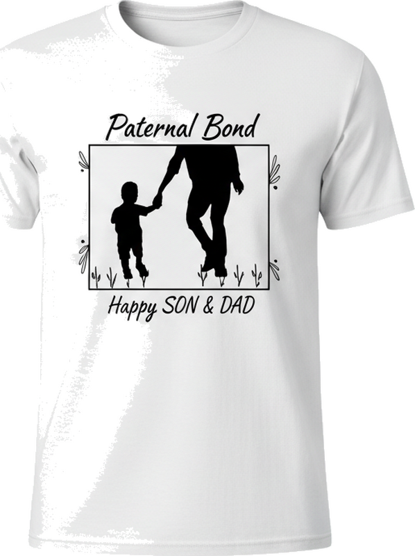 Maglietta padre e figlio legame paterno - TenStickers