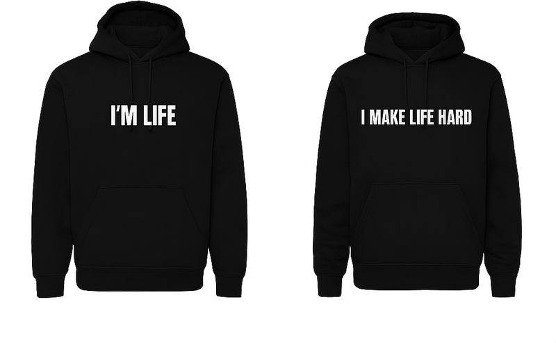 Camisetas parejas yo complico la vida - TenVinilo