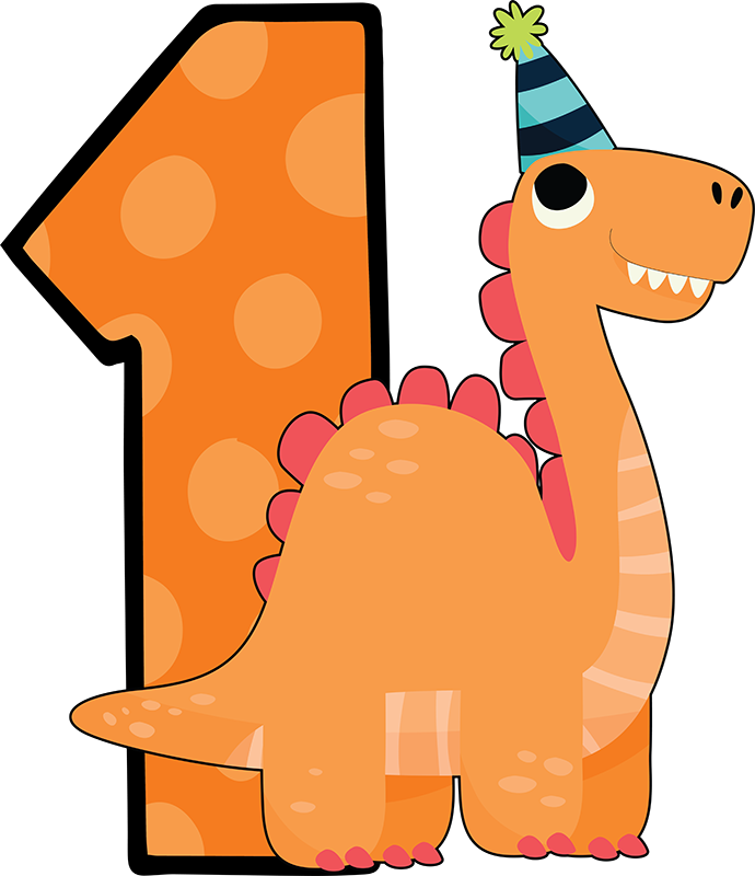 T Shirt Dinosaure Anniversaire Bebe Tenstickers