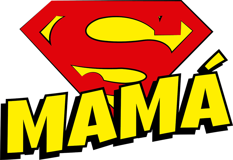 Original Camiseta Super Mama Tenvinilo