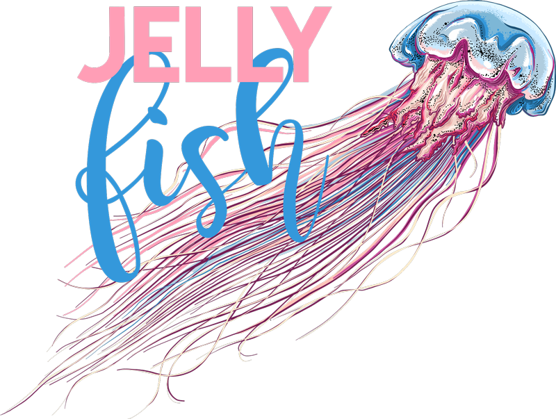 how to draw a realistic jellyfish