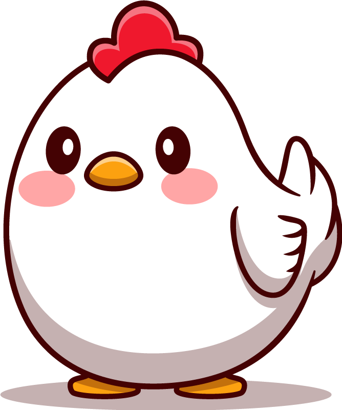 Tee shirt pere fils Poulet et poussin - TenStickers