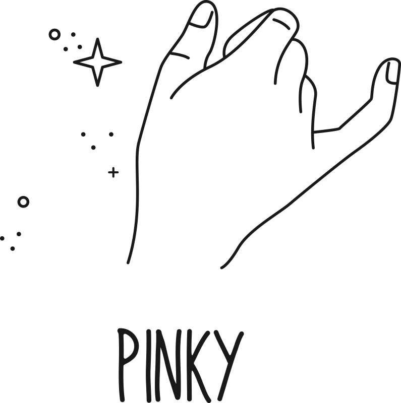 Pinky Promise Best Friend t shirts - TenStickers