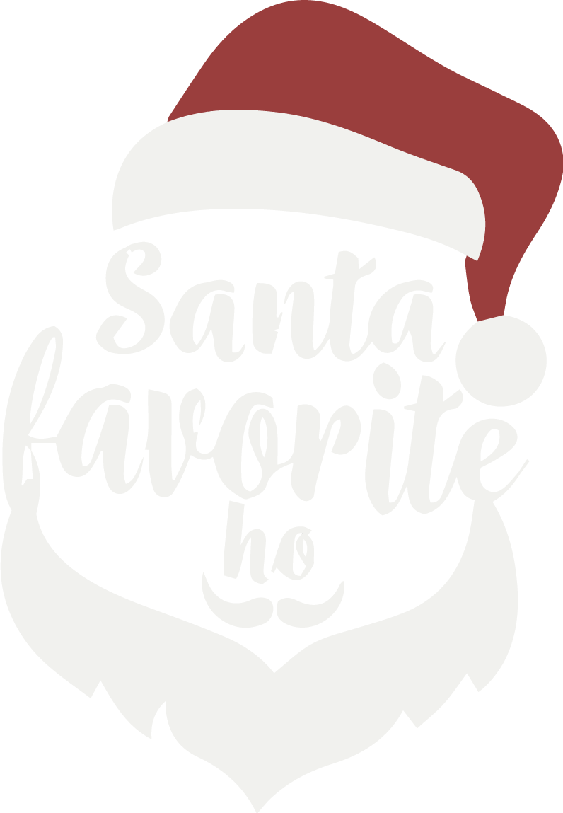 圣诞老人最喜欢的圣诞衬衫 - TenStickers