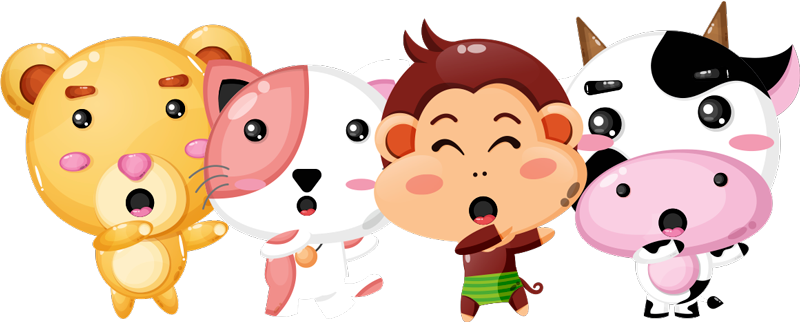 动物配音定制t恤 - TenStickers