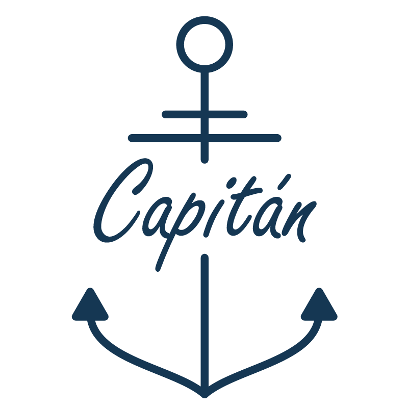 Camiseta padre e hijo Capitán y marinero - TenVinilo