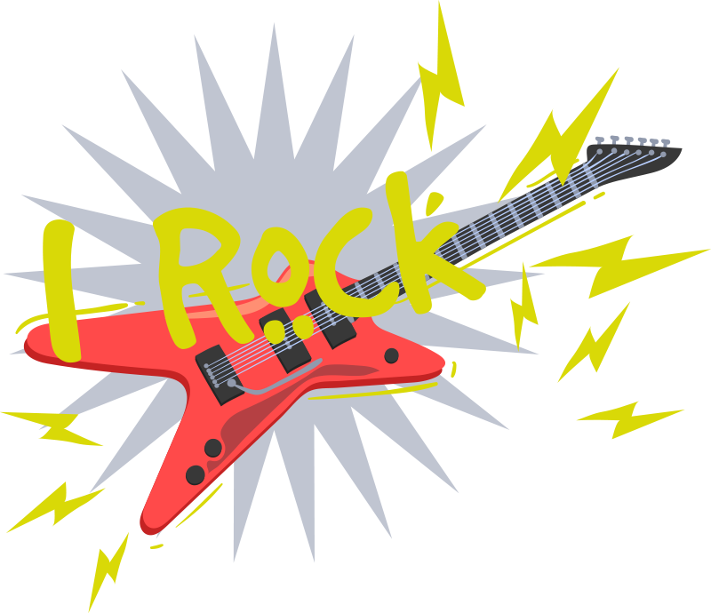 Rock and Roll Father and son shirt - TenStickers