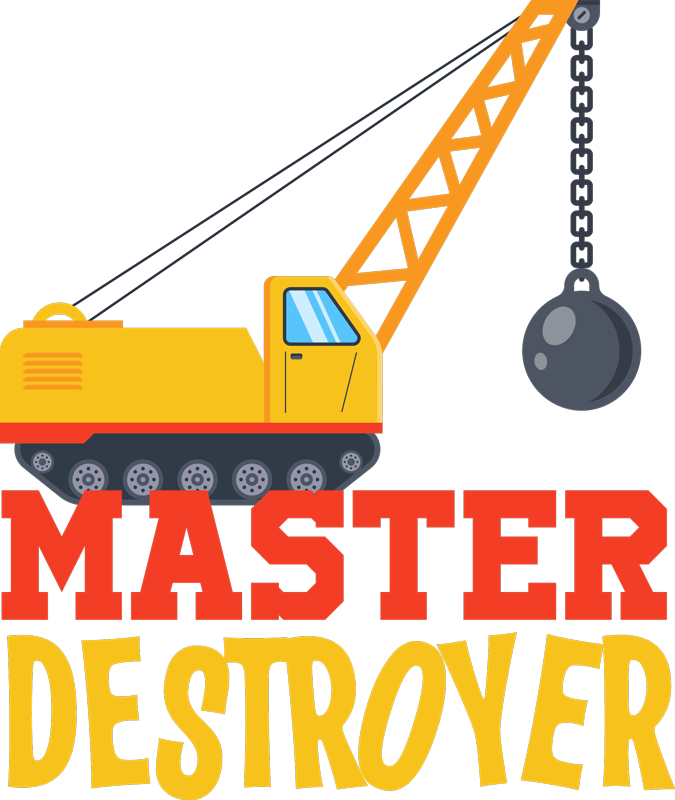 Builder/destroyer Father and son shirt - TenStickers