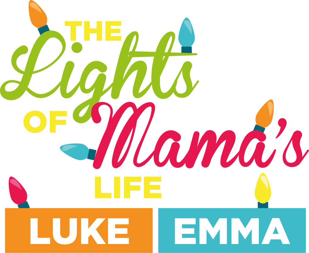 T-shirtde natal com luzes da mamãe personalizada - TenStickers