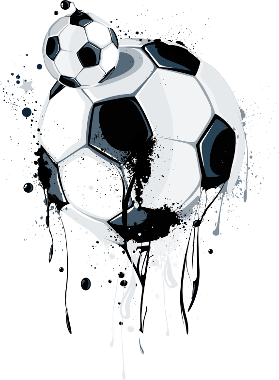 Graffiti footballs Kids t-shirt - TenStickers