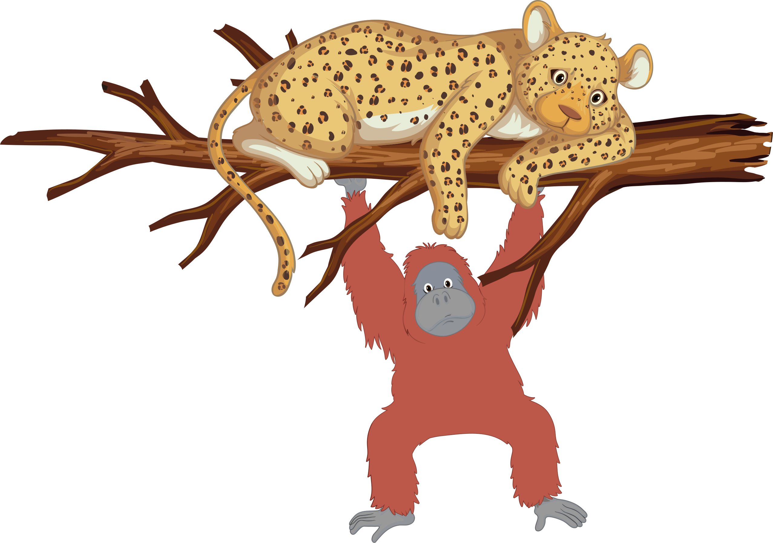 Desenho Fofo Brincando De Clipart De Macaco Macaco PNG , Clipart