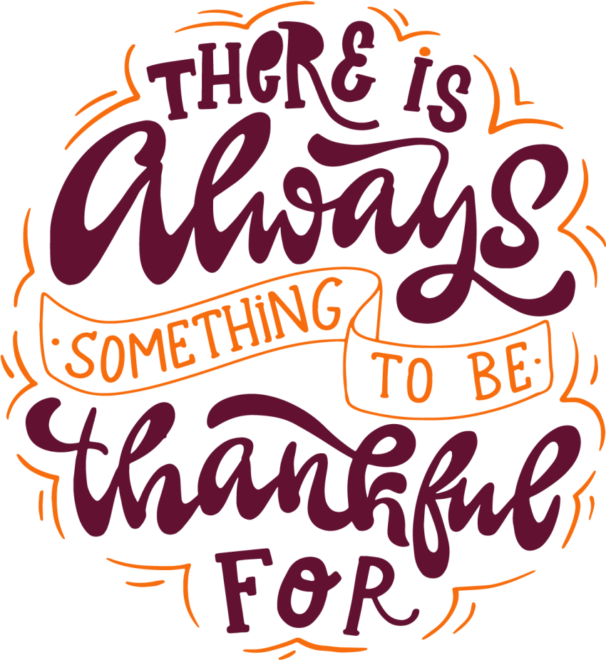 Always something to be thankful for  t-shirt - TenStickers