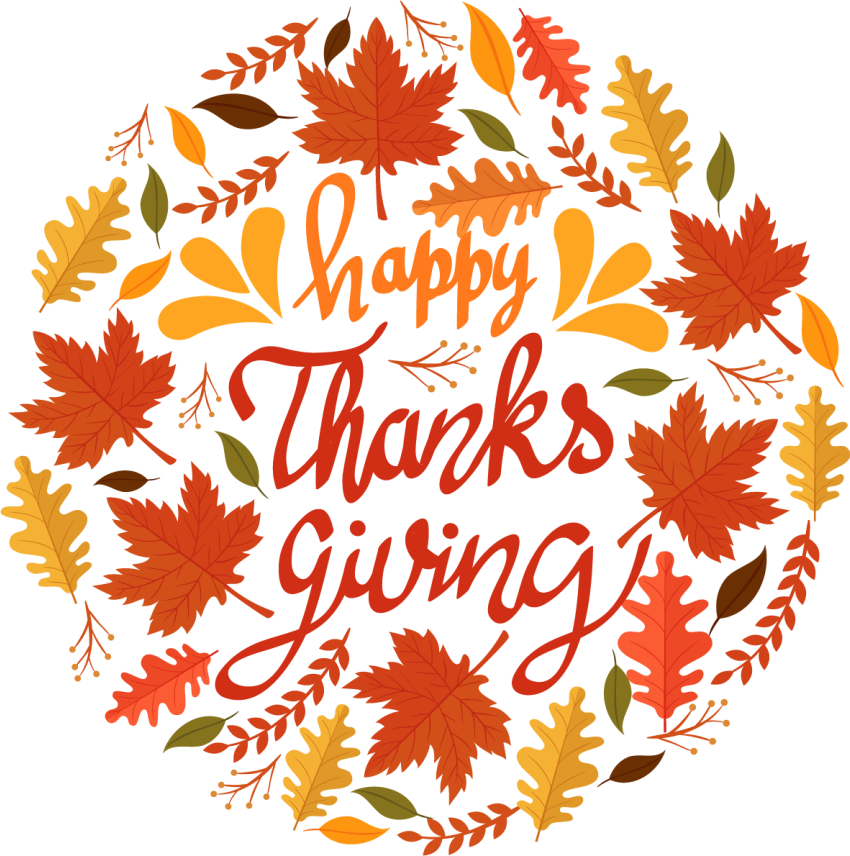 Thanksgiving leaf explosion custom t-shirt - TenStickers