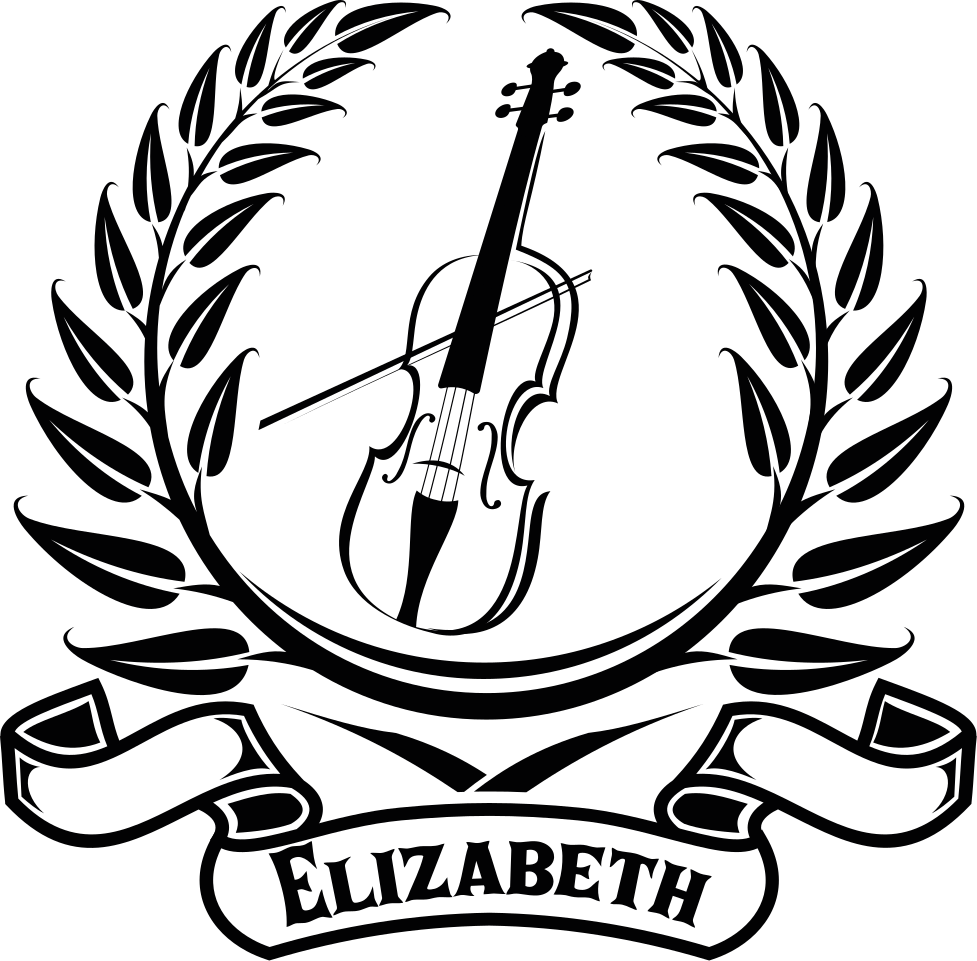 Symbole de violon avec t-shirt nom - TenStickers