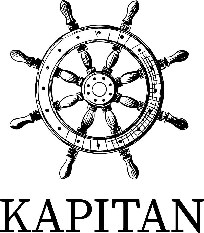 Koszulka dla taty i syna Kapitan i pomocnik - TenStickers