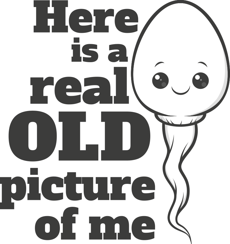 My old first picture fun design t-shirt - TenStickers