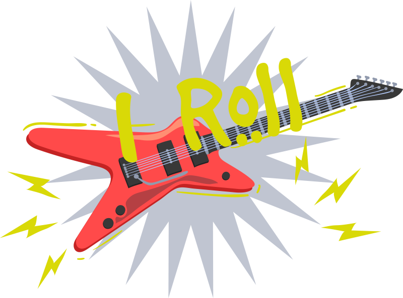 Rock and Roll Father and son shirt - TenStickers