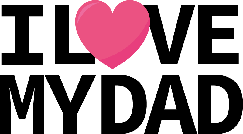 I love my son/dad Father and son shirt - TenStickers