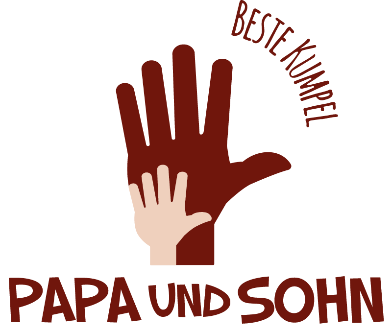 Vater Sohn T Shirt Manos de colores - TenStickers