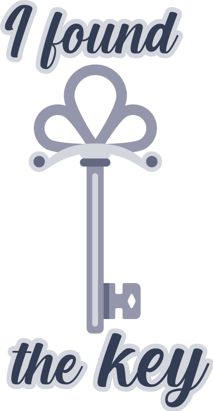 Key and lock heart Couple t shirts - TenStickers