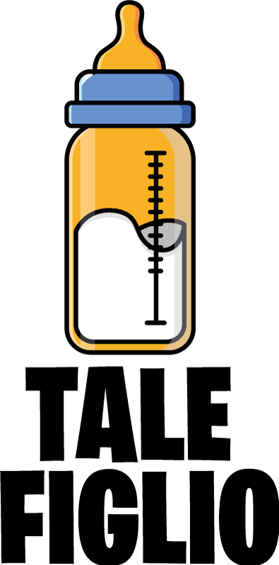 T-shirt padre e figlio tale padre tale figlio - TenStickers