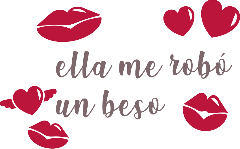 Camisetas parejas Camiseta pareja ella robó - TenVinilo