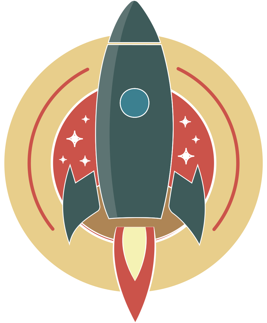 çizgi film ateş uzay gemisi özel tişört - TenStickers