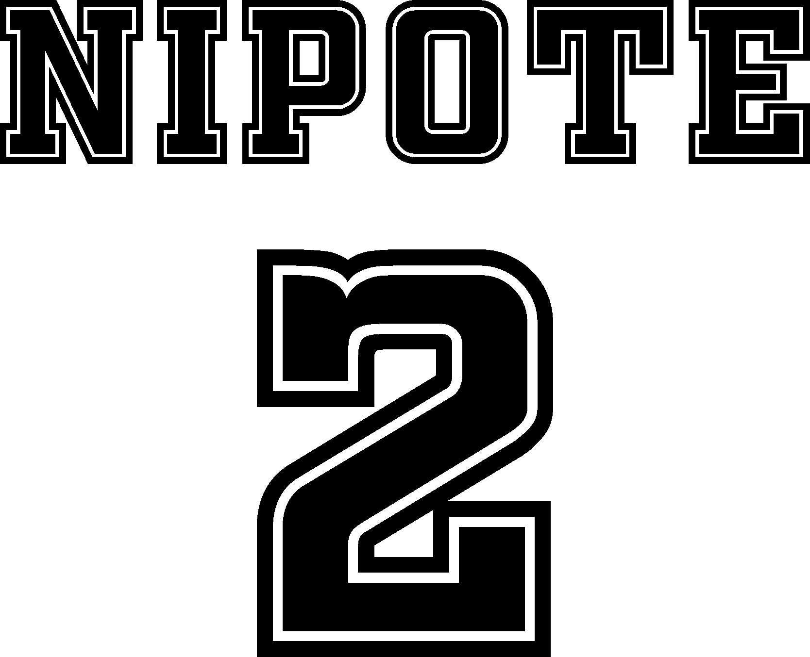 Maglie numeri di nipote e nonno - TenStickers