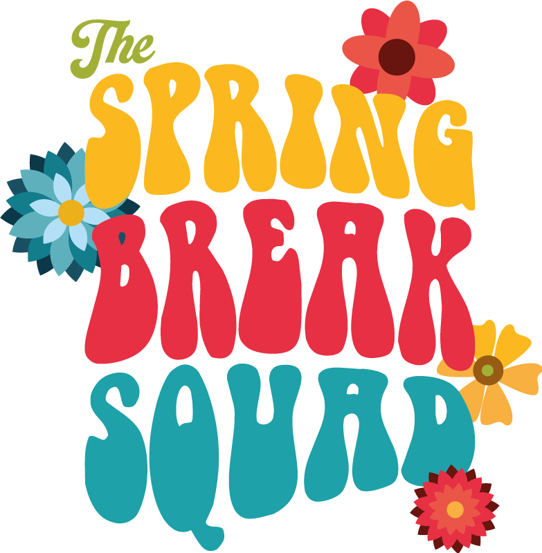 spring break squad Couple t shirts - TenStickers