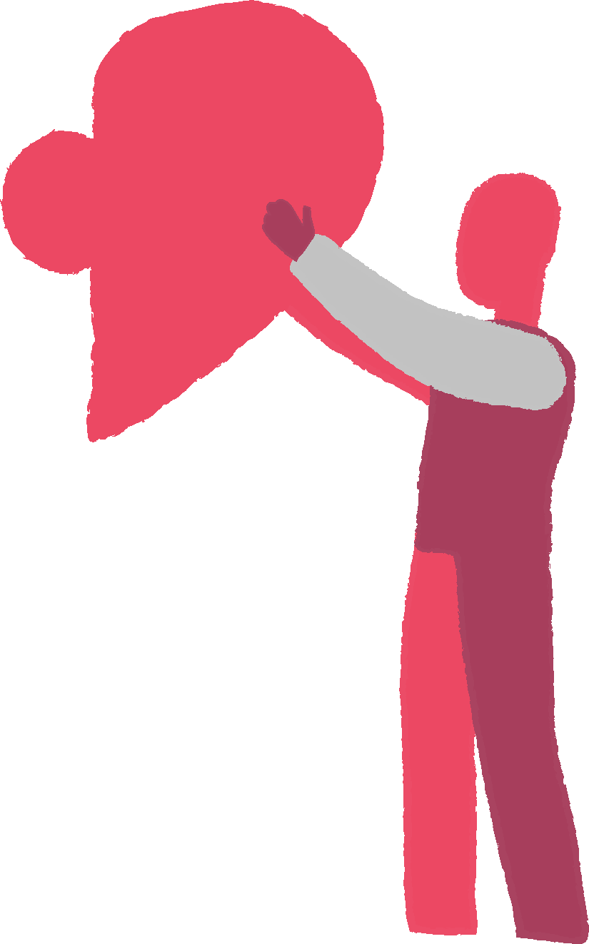 Doodle stick couple Couple t shirts - TenStickers