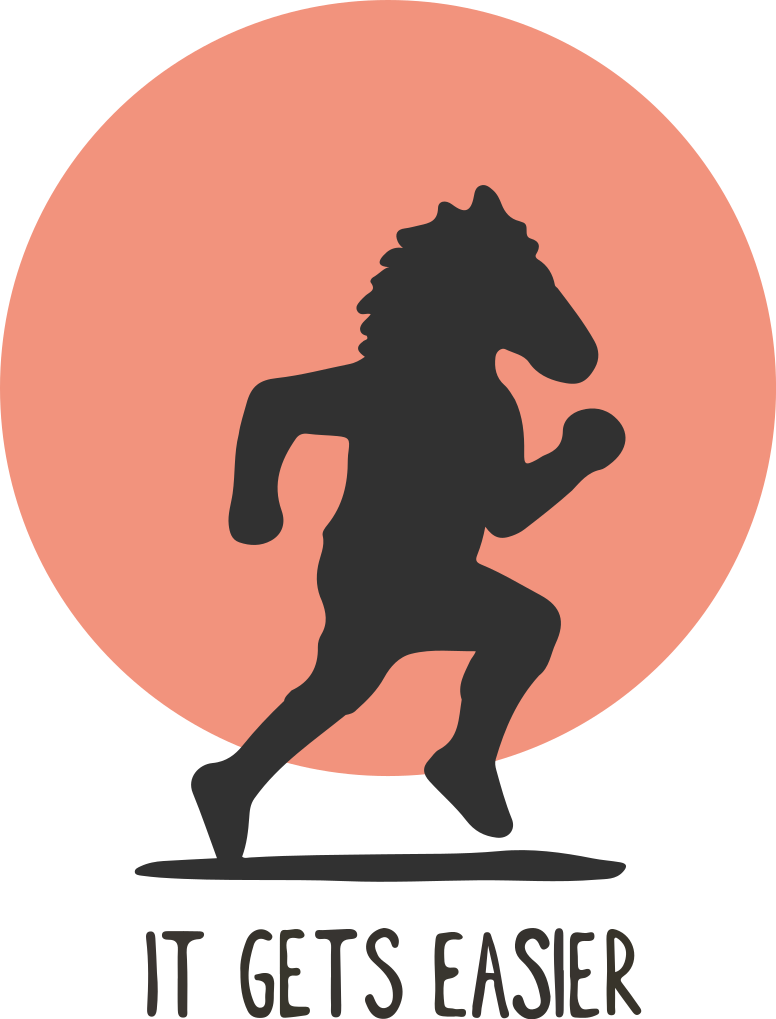 Sunset horse running custom t-shirt - TenStickers