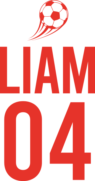 κόκκινο σχέδιο μπλουζάκια ποδοσφαίρου με αριθμό - TenStickers