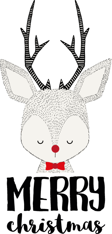 Christmas reindeer  friends Christmas shirt - TenStickers